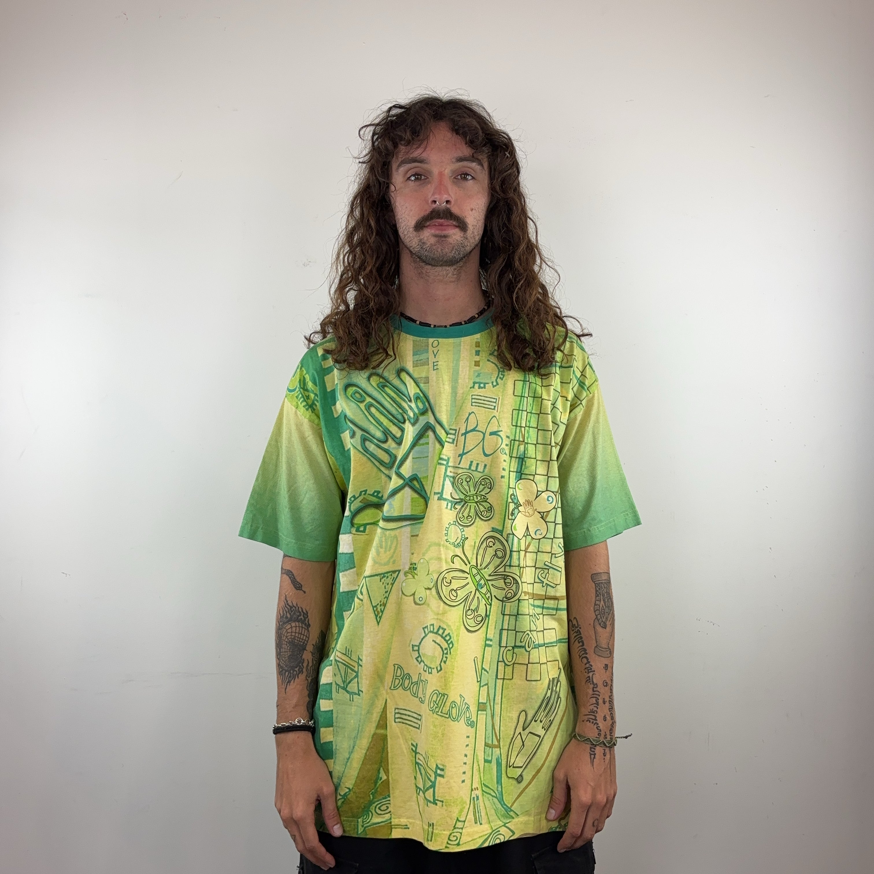 BODY GLOVE ABSTRACT TEE - X LARGE