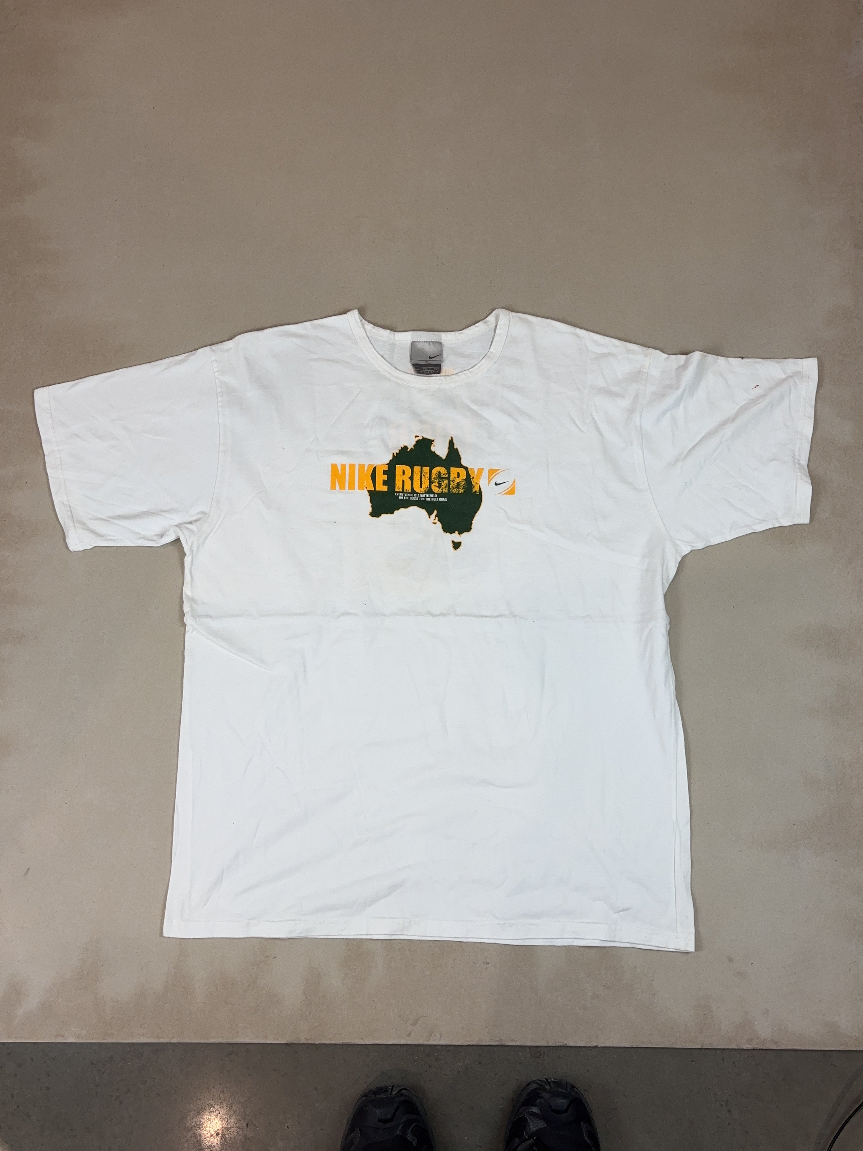 NIKE RUGBY AUSTRALIA TEE - 2X LARGE