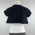 FRILL CROP TOP - LARGE