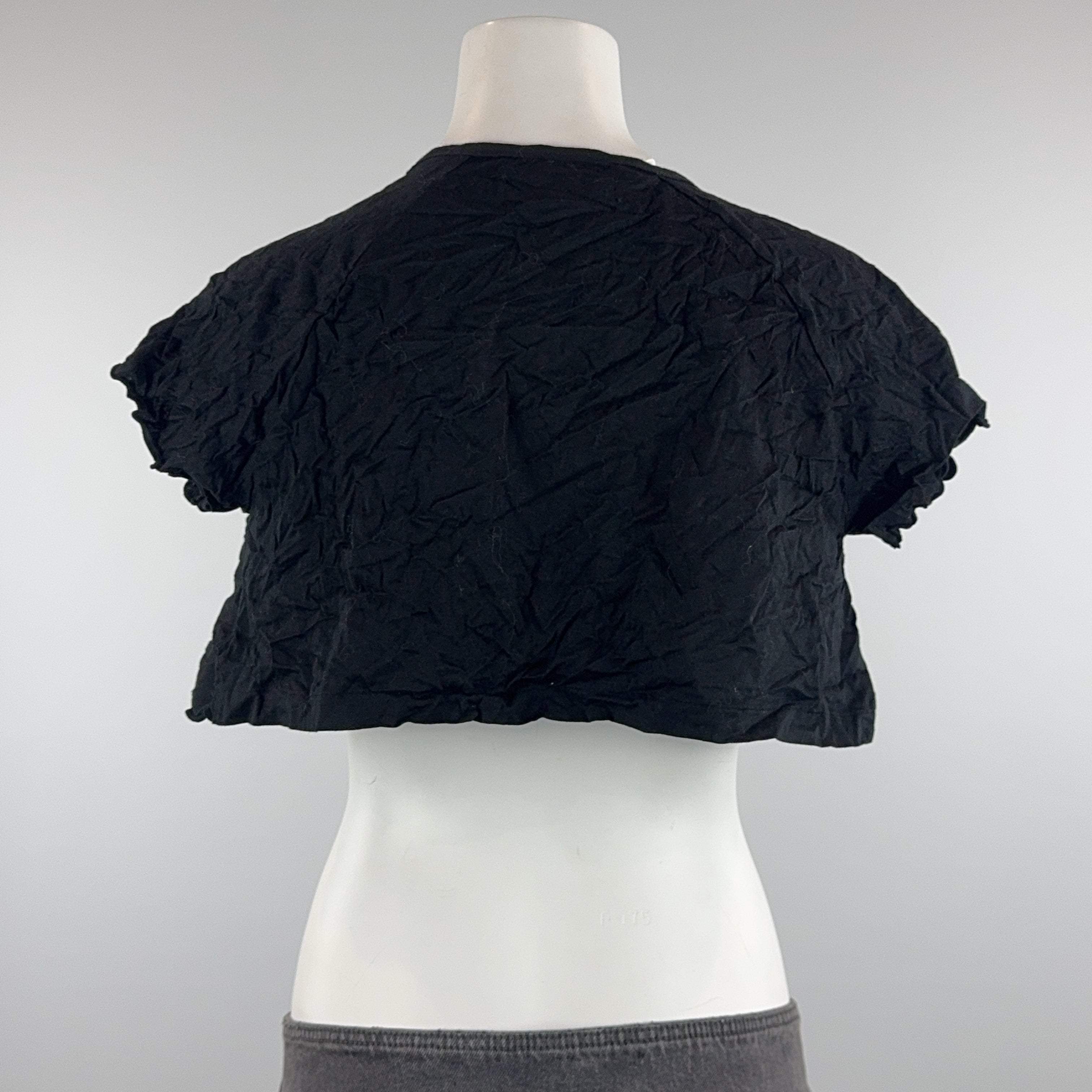 FRILL CROP TOP - LARGE