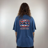 BLUE MAUI BUILT TEE - 2X LARGE