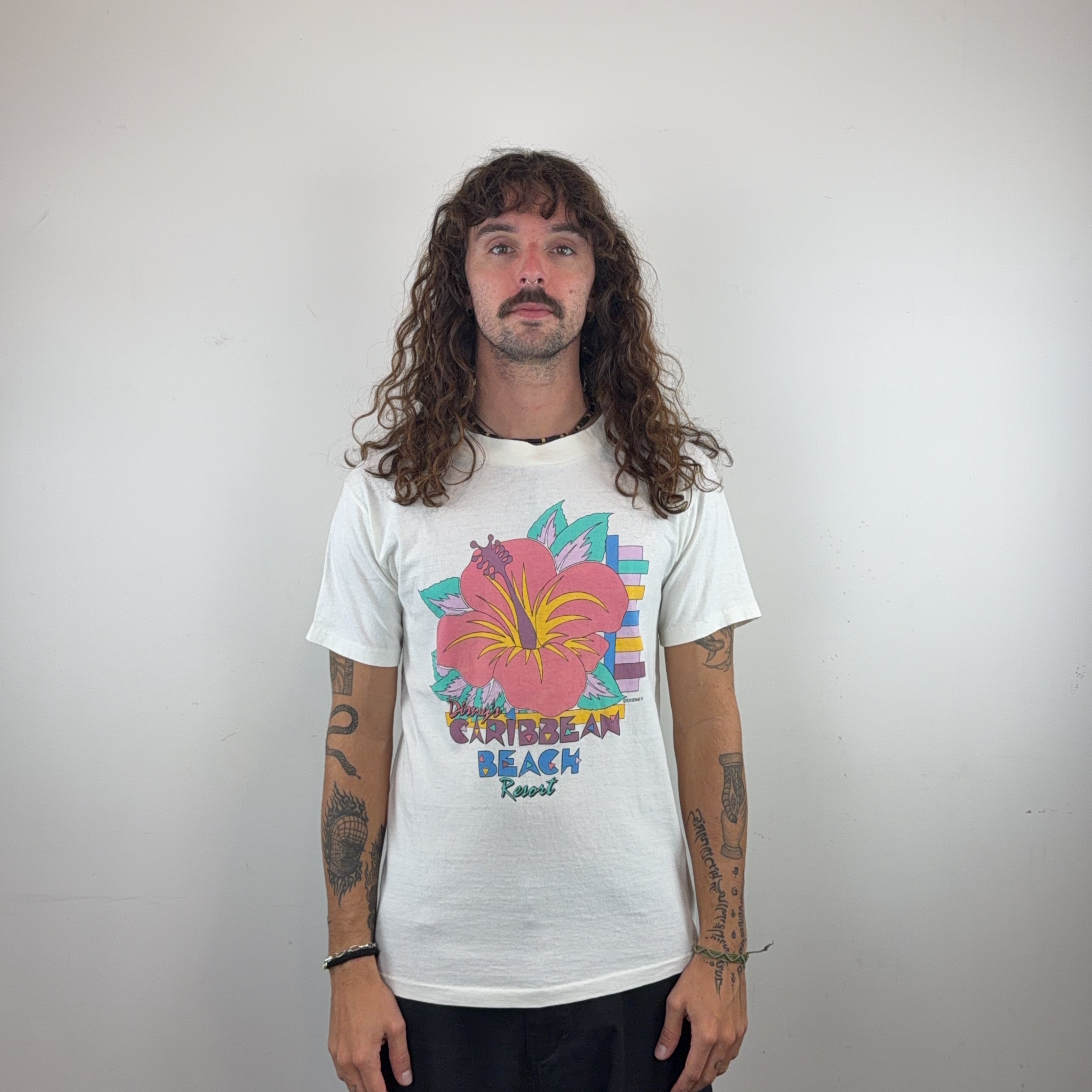 DISNEY 'CARIBBEAN BEACH RESORT' TEE - SMALL