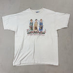 CREAM GRAPHIC TEE - X LARGE