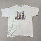 CREAM GRAPHIC TEE - X LARGE