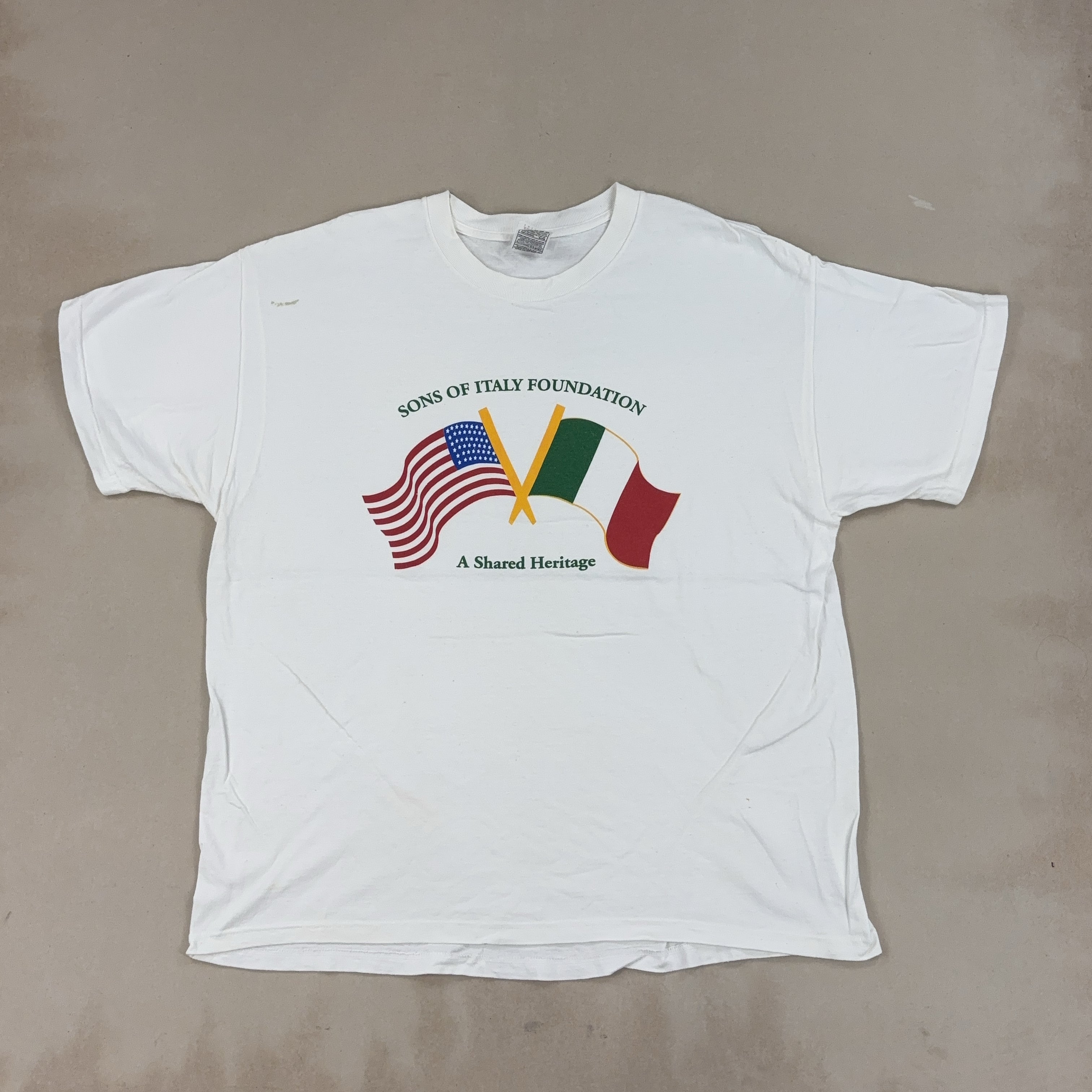 'SONS OF ITALY FOUNDATON' TEE - X LARGE