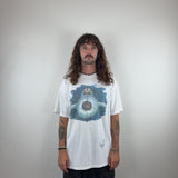 GRAPHIC WHITE TEE - X LARGE