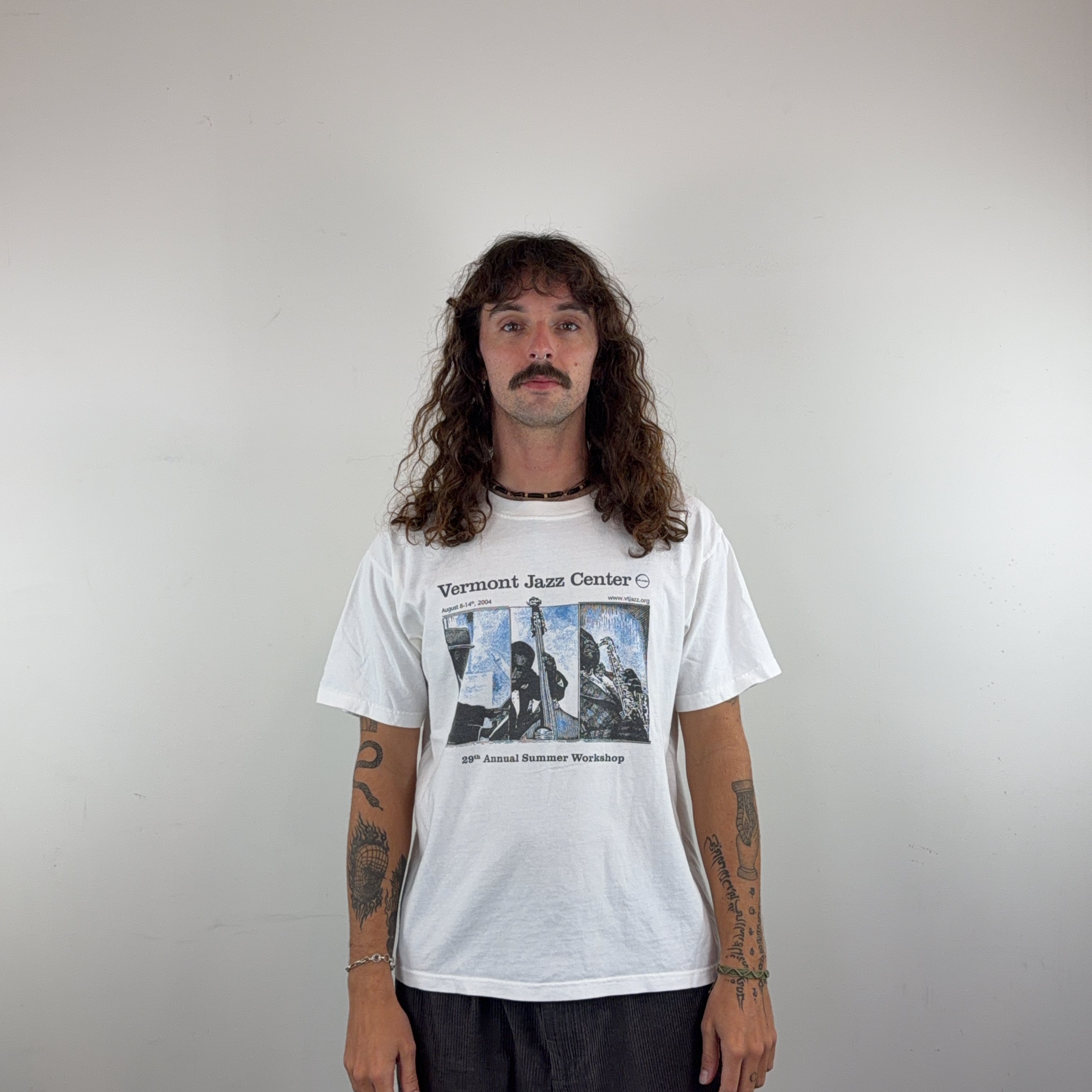 ANVIL 'VERMONT JAZZ CENTER' TEE - MEDIUM