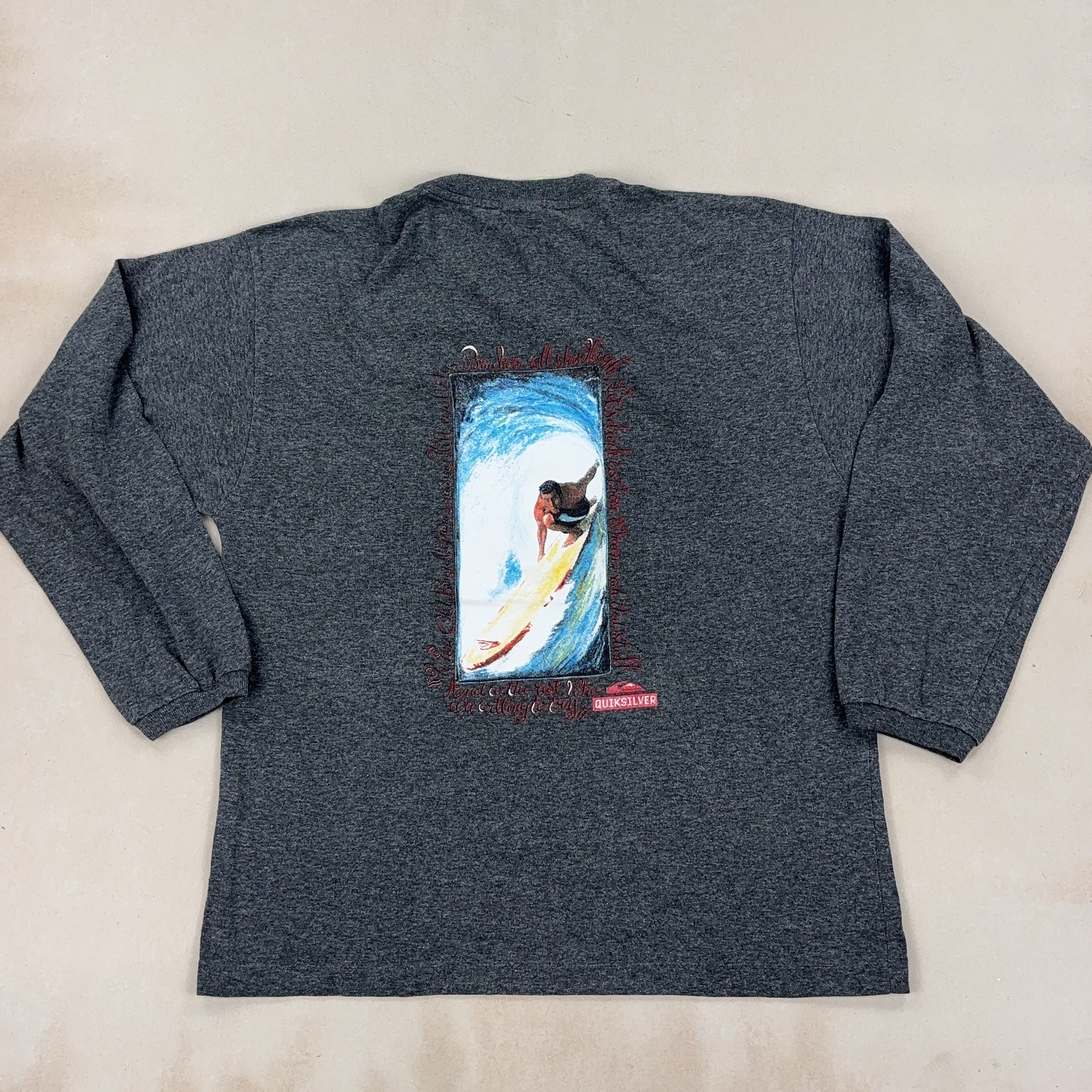QUIKSILVER LONG SLEEVE - MEDIUM