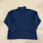THE NORTH FACE NAVY QUARTER ZIP - 2X LARGE