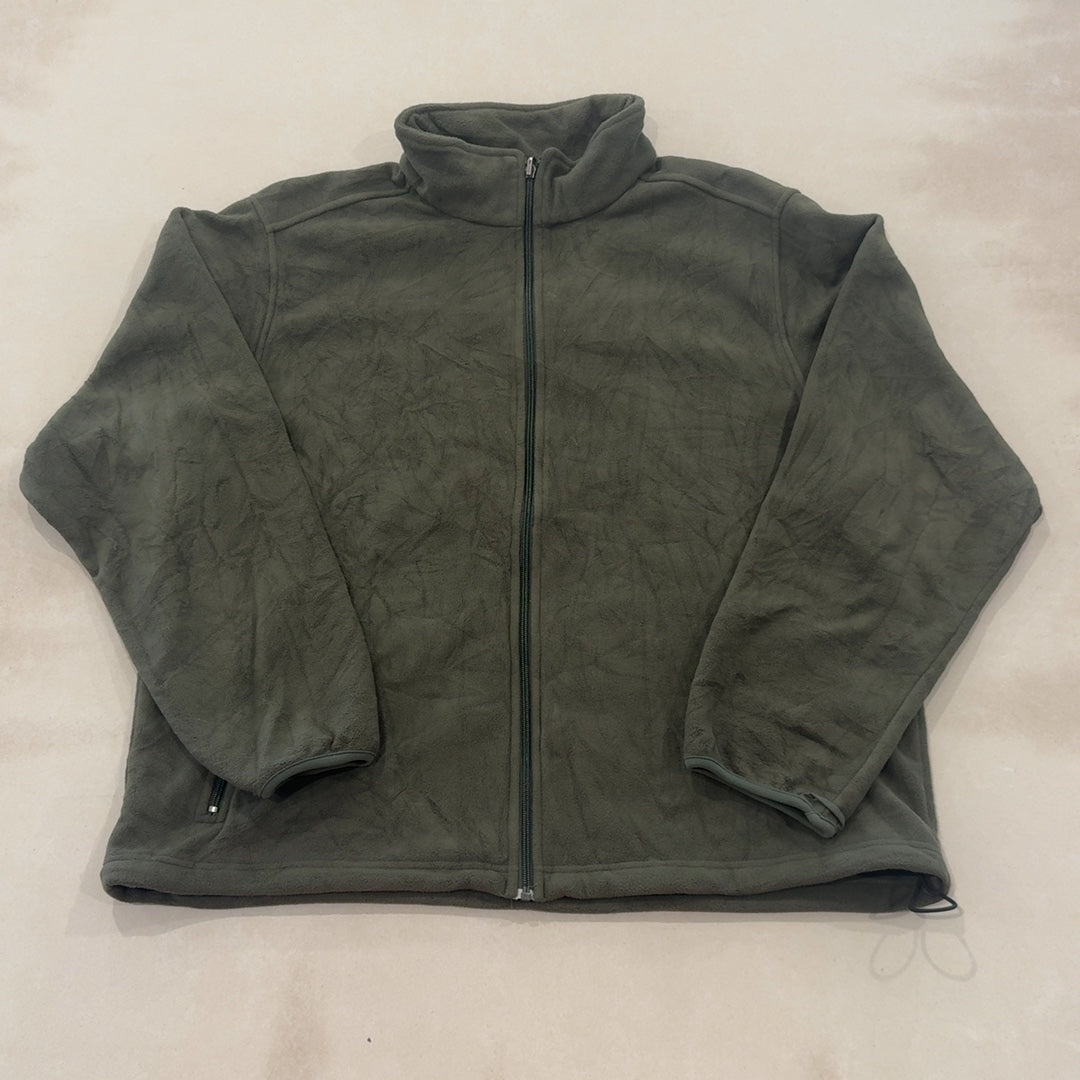 L.L.BEAN KHAKI FLEECE - X LARGE