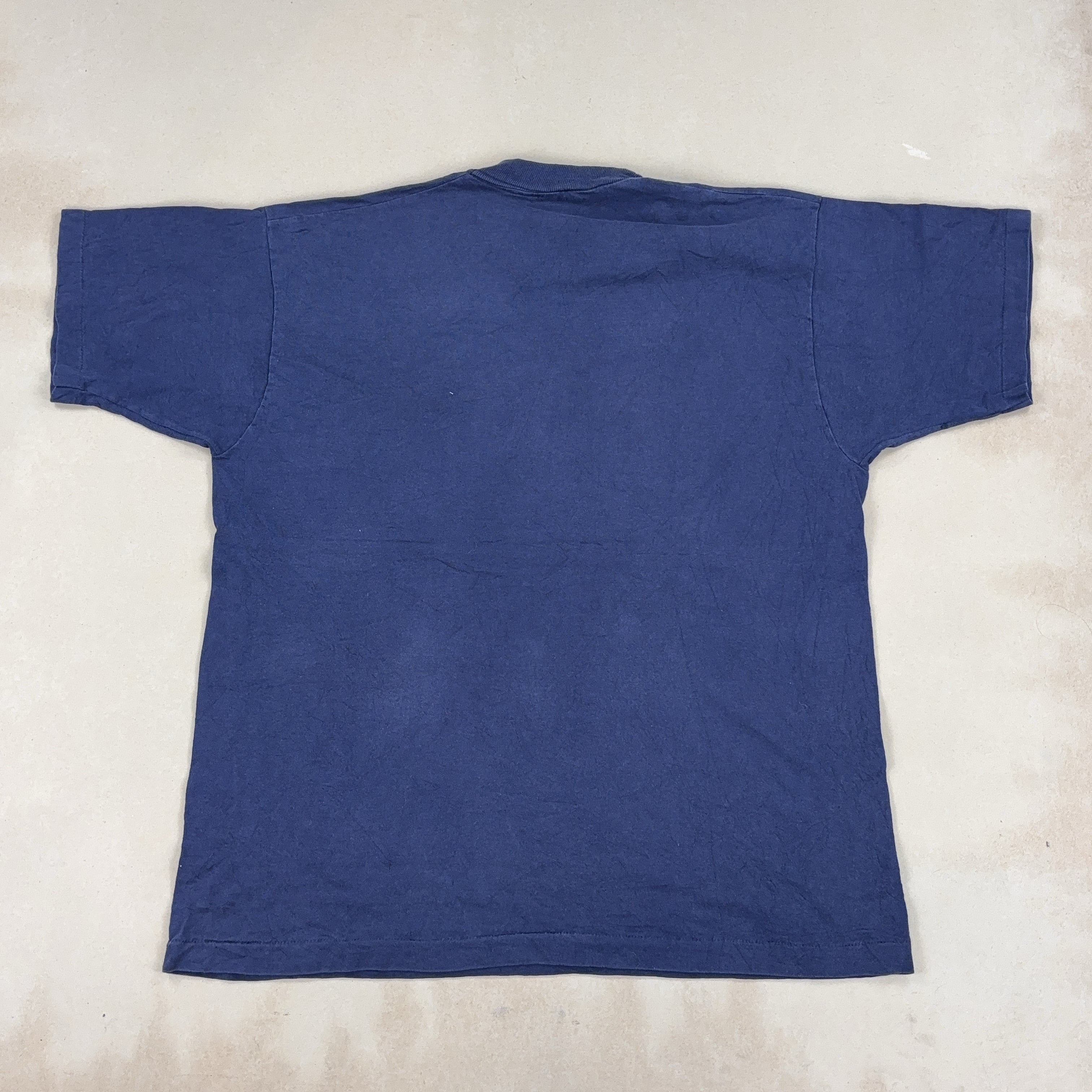 'MICHIGAN' NAVY BLUE TEE - LARGE