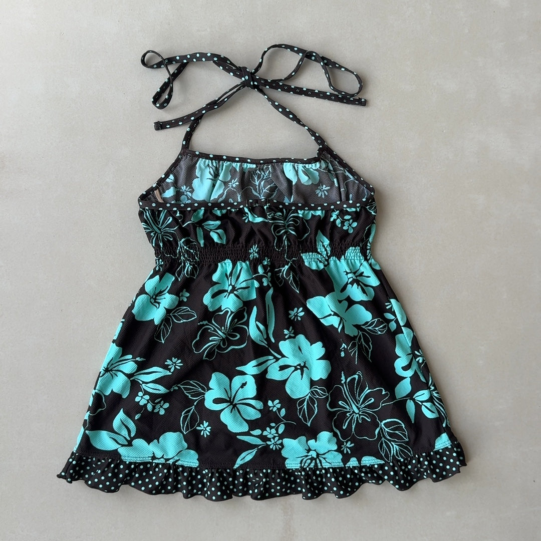 FLORAL TANKINI - MEDIUM