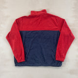 COLUMBIA NAVY & RED FLEECE - 2X LARGE