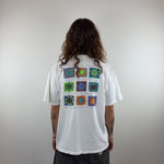 GRAPHIC WHITE TEE - LARGE