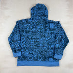 QUIKSILVER HOODIE - X LARGE