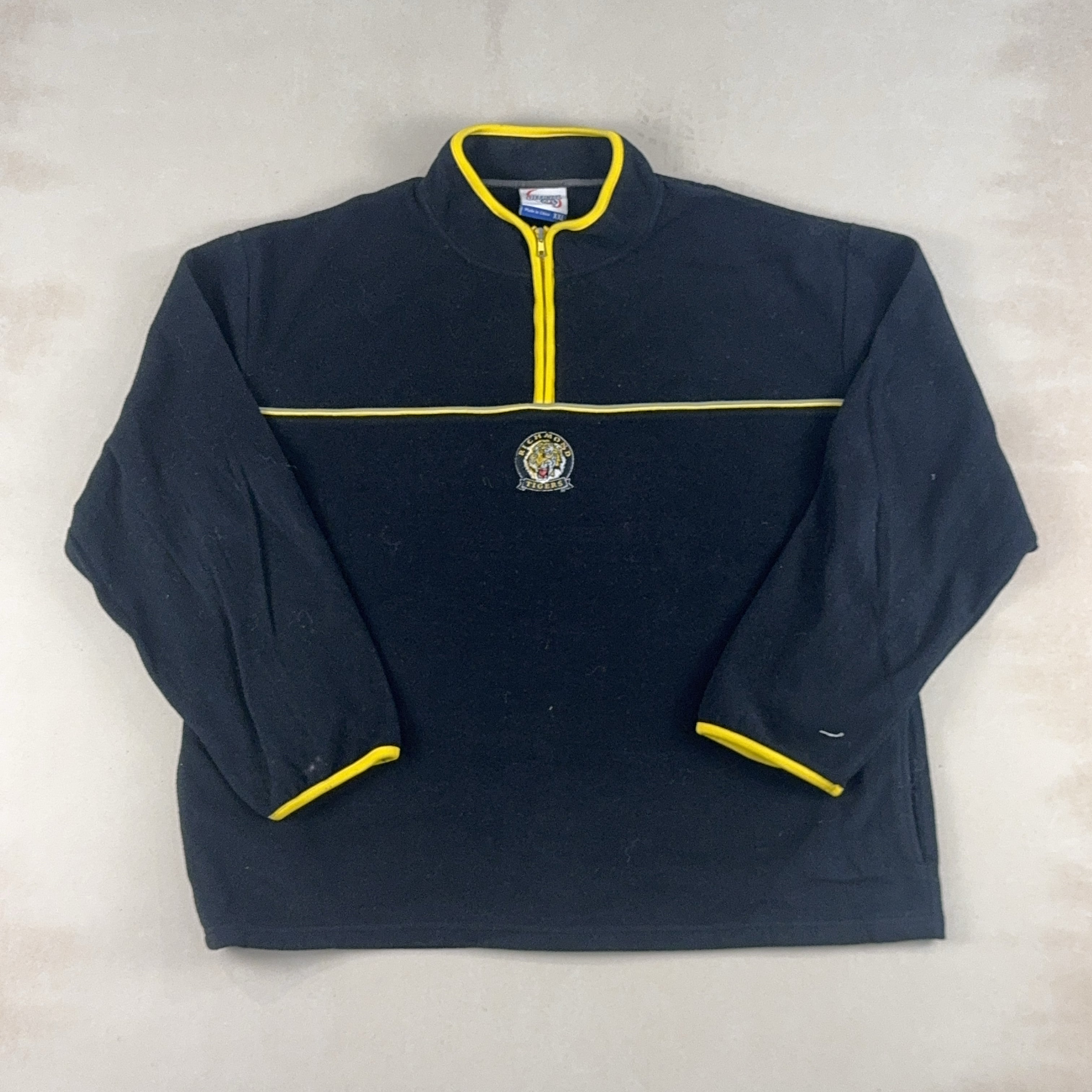 AFL TIGERS QUARTER ZIP - 2X LARGE