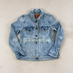 LEVI'S STRAUSS DENIM JACKET - X SMALL