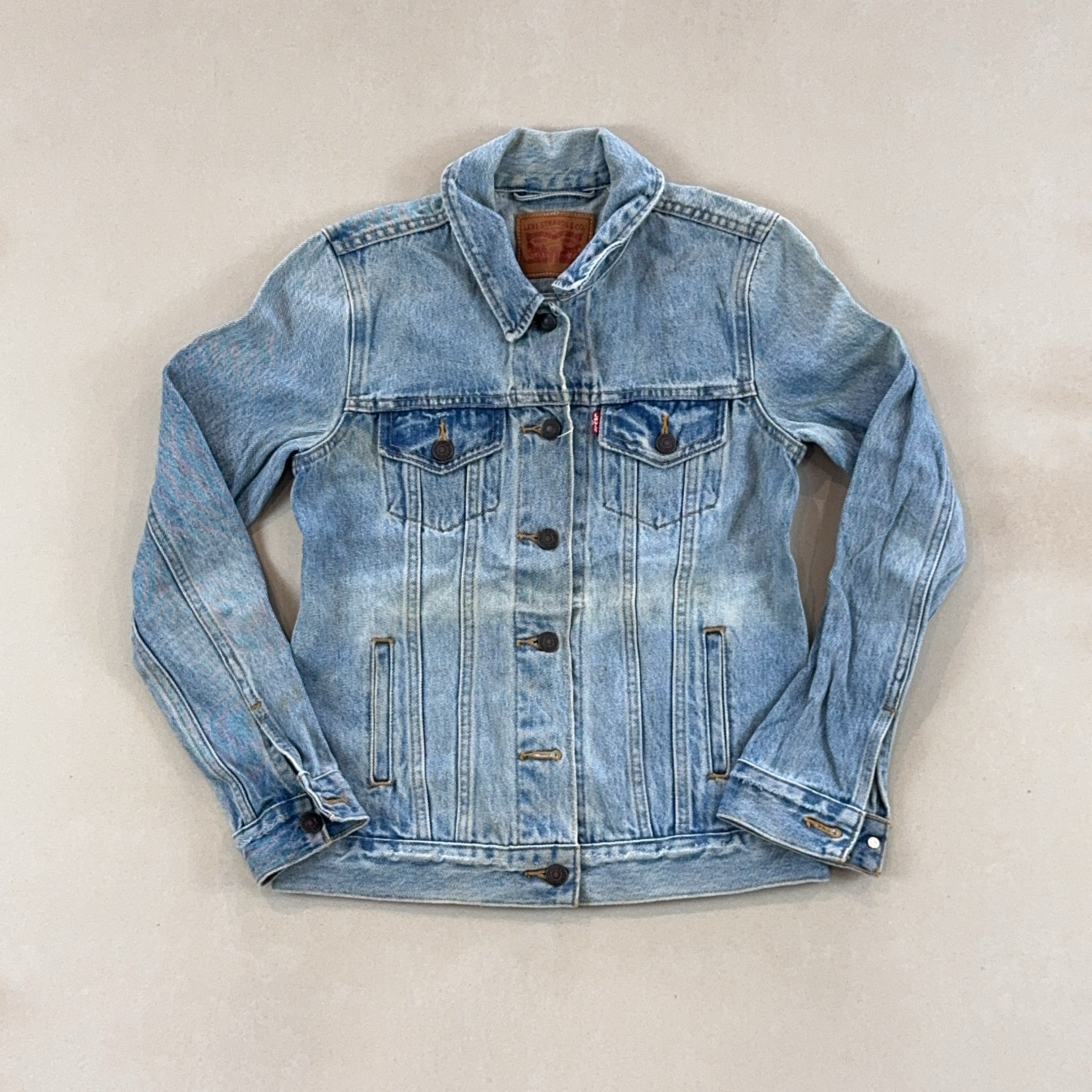 LEVI'S STRAUSS DENIM JACKET - X SMALL