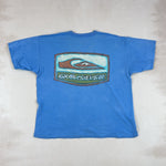 QUIKSILVER BLUE TEE - LARGE