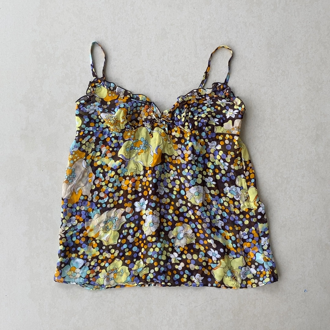FLORAL SINGLET - MEDIUM