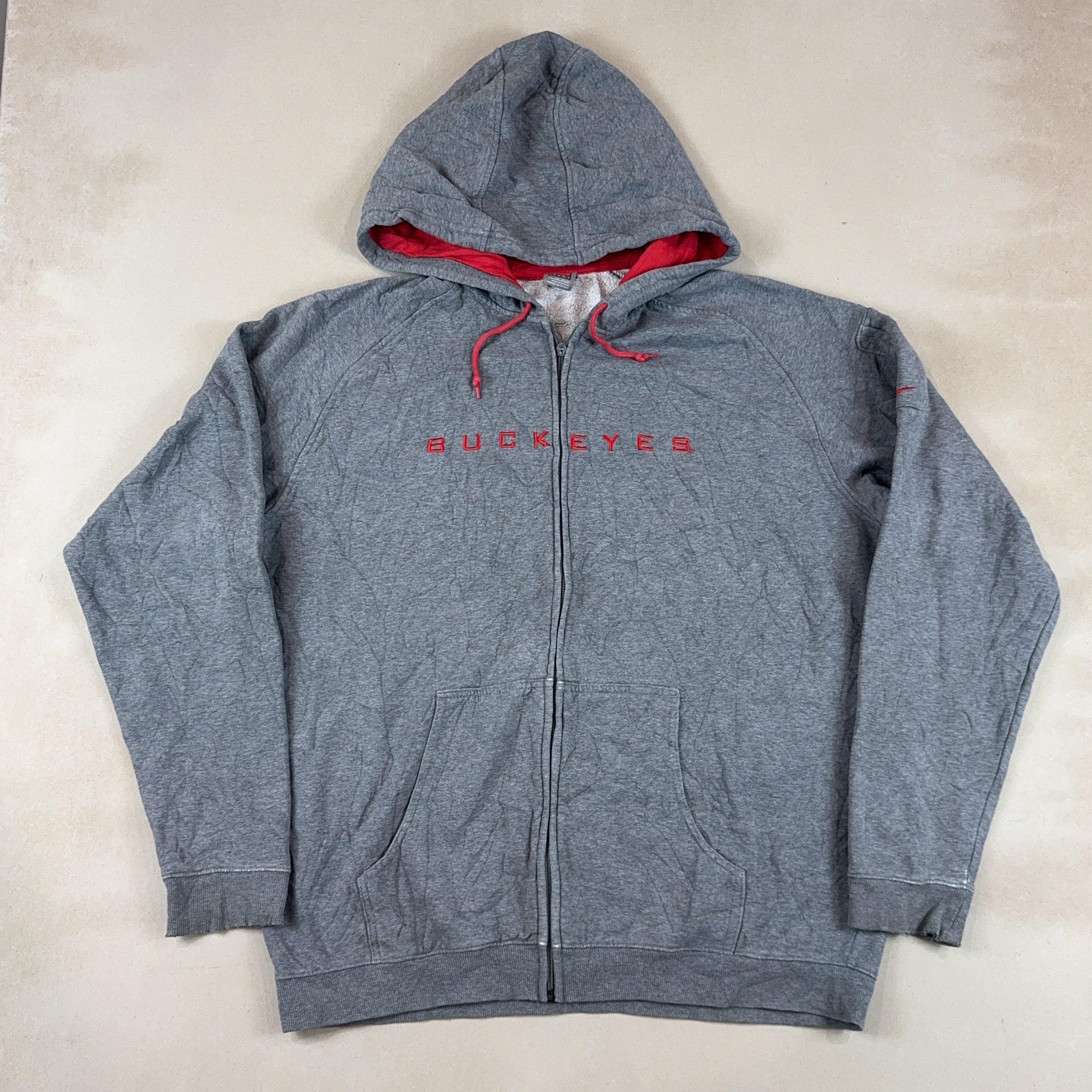 NIKE BUCKEYES JACKET - 2X LARGE