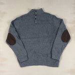 CHAPS GREY KNIT - X LARGE