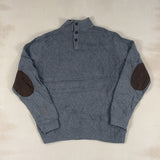 CHAPS GREY KNIT - X LARGE