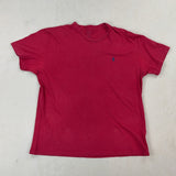 RALPH LAUREN RED TEE - LARGE