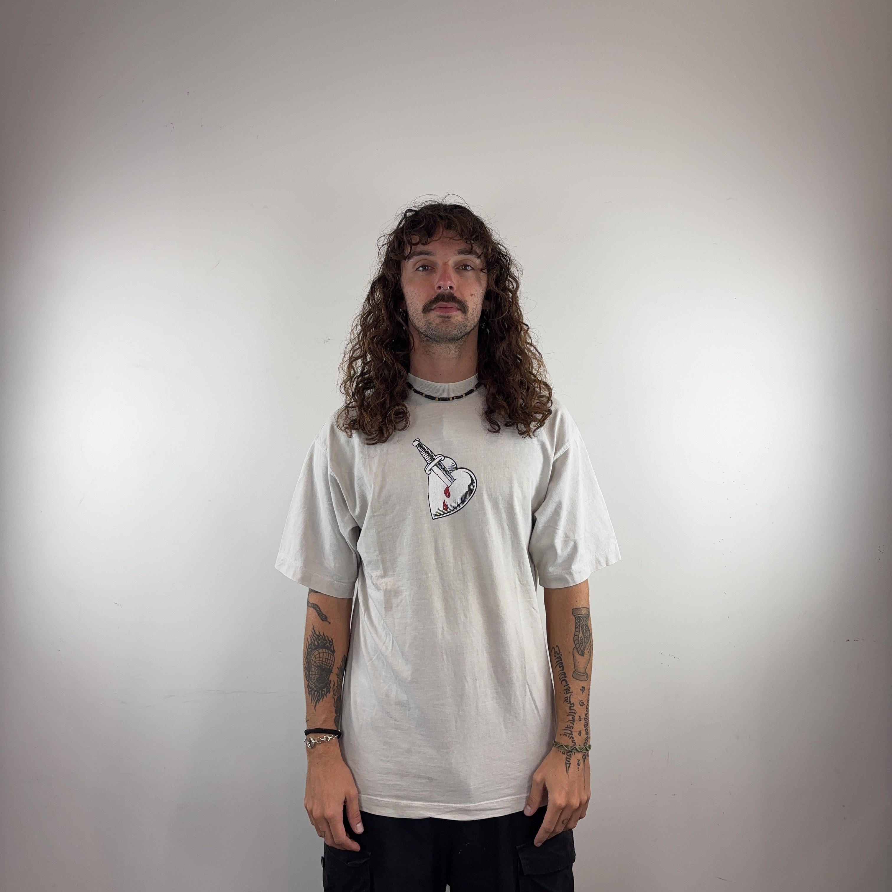 GASH SURFBOARDS SURF TEE - MEDIUM