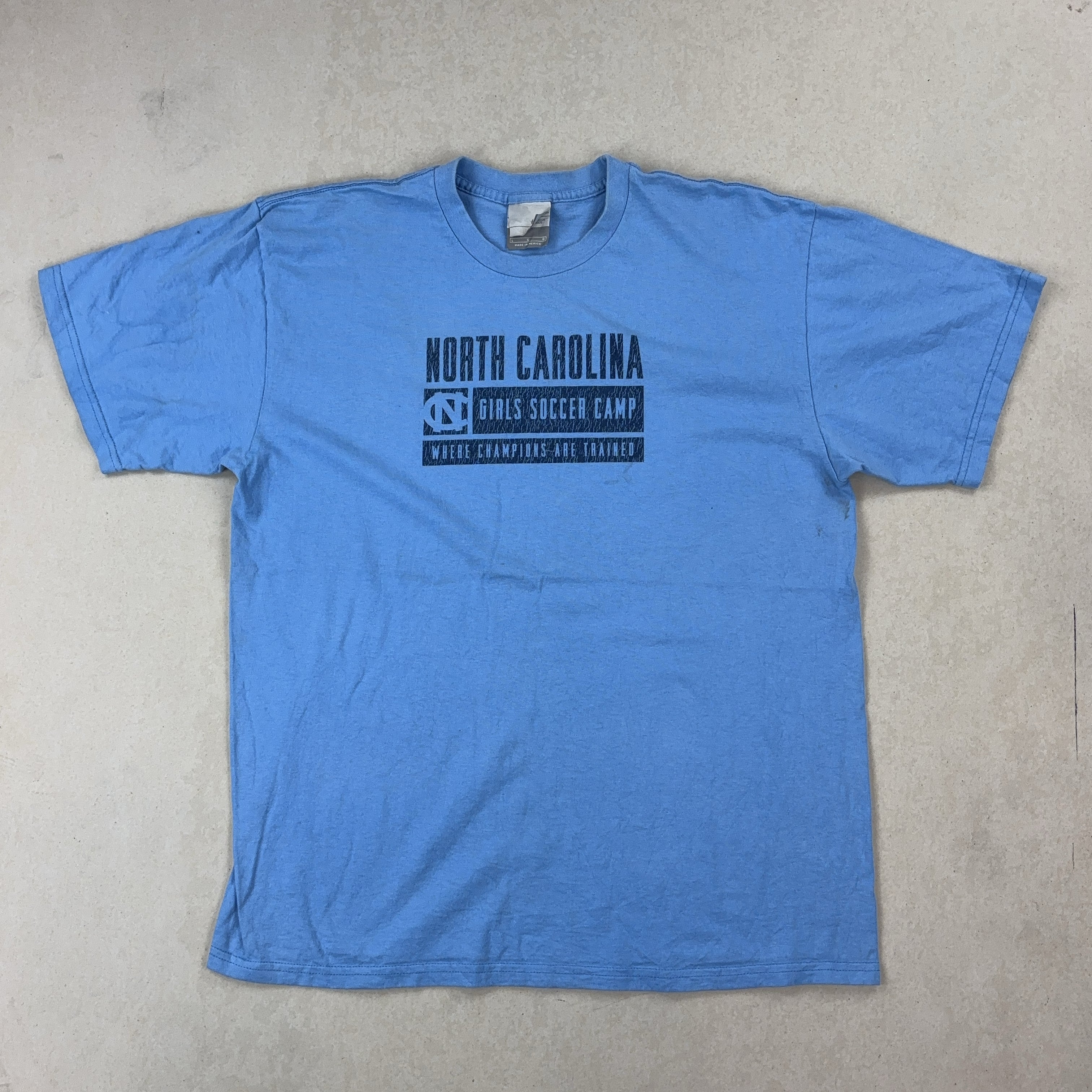 NIKE BLUE TEE - MEDIUM