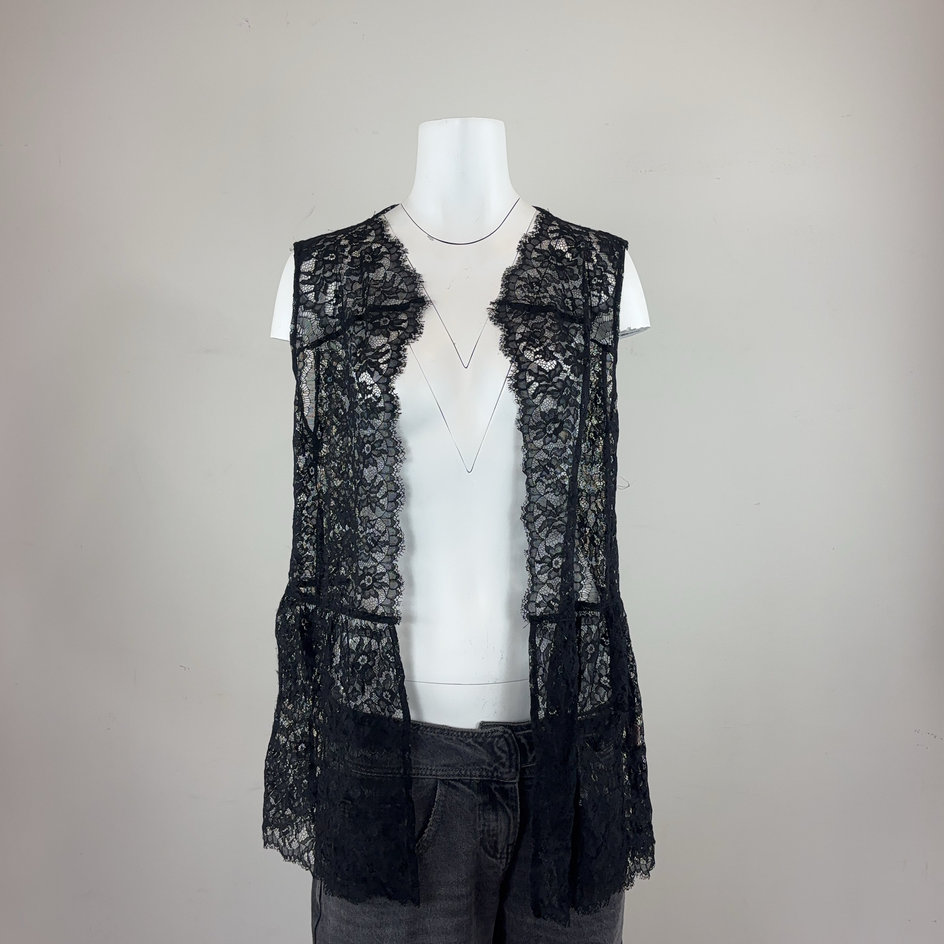 FLORAL LACE TOP - ONE SIZE
