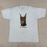 'RED DOBERMAN' TEE - LARGE