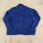 L.L.BEAN CABLE FLEECE - X LARGE
