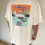 No Mercy Tee - Whales Tail - Off White