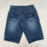 PIPING HOT DENIM SHORTS - MEDIUM