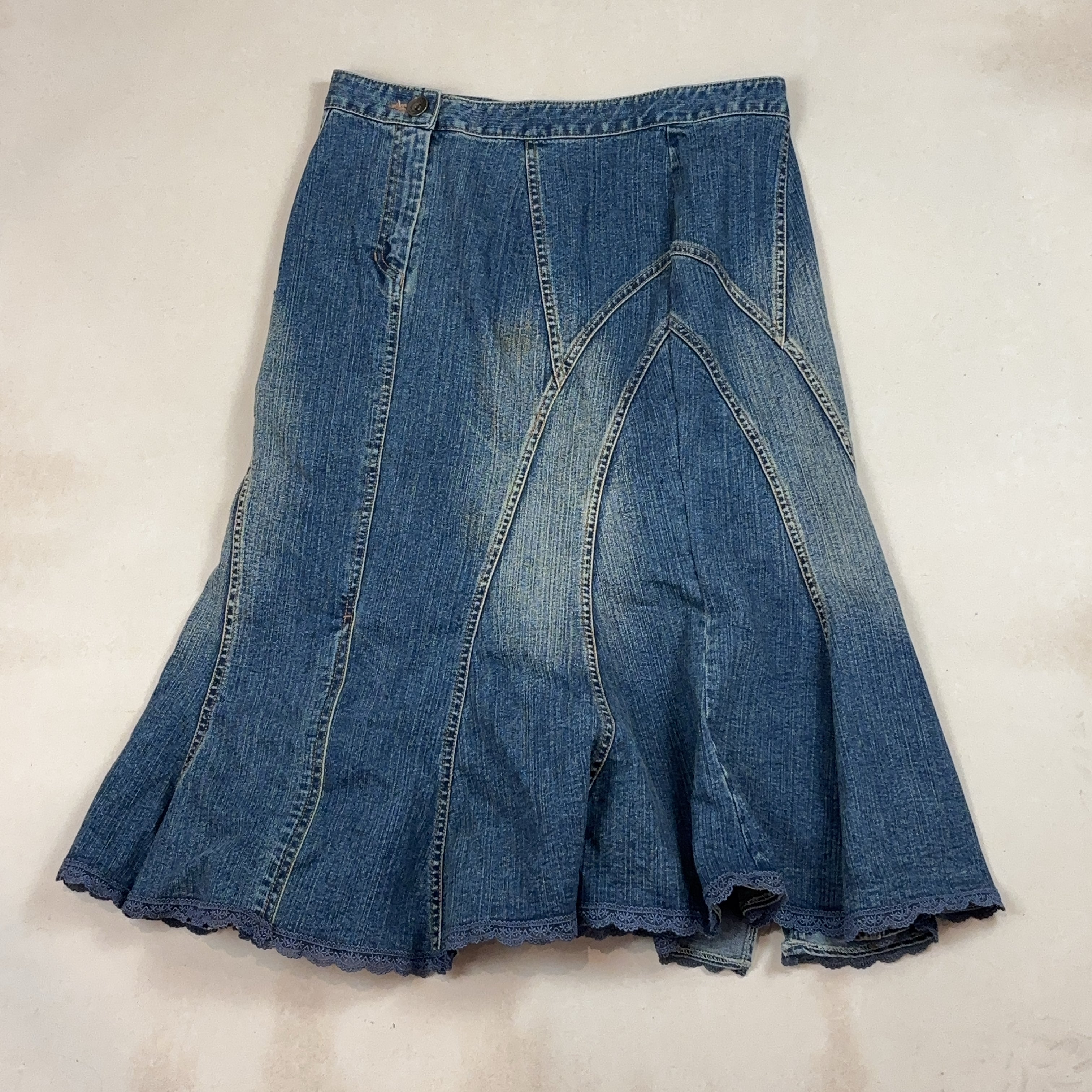 DENIM SKIRT - X LARGE