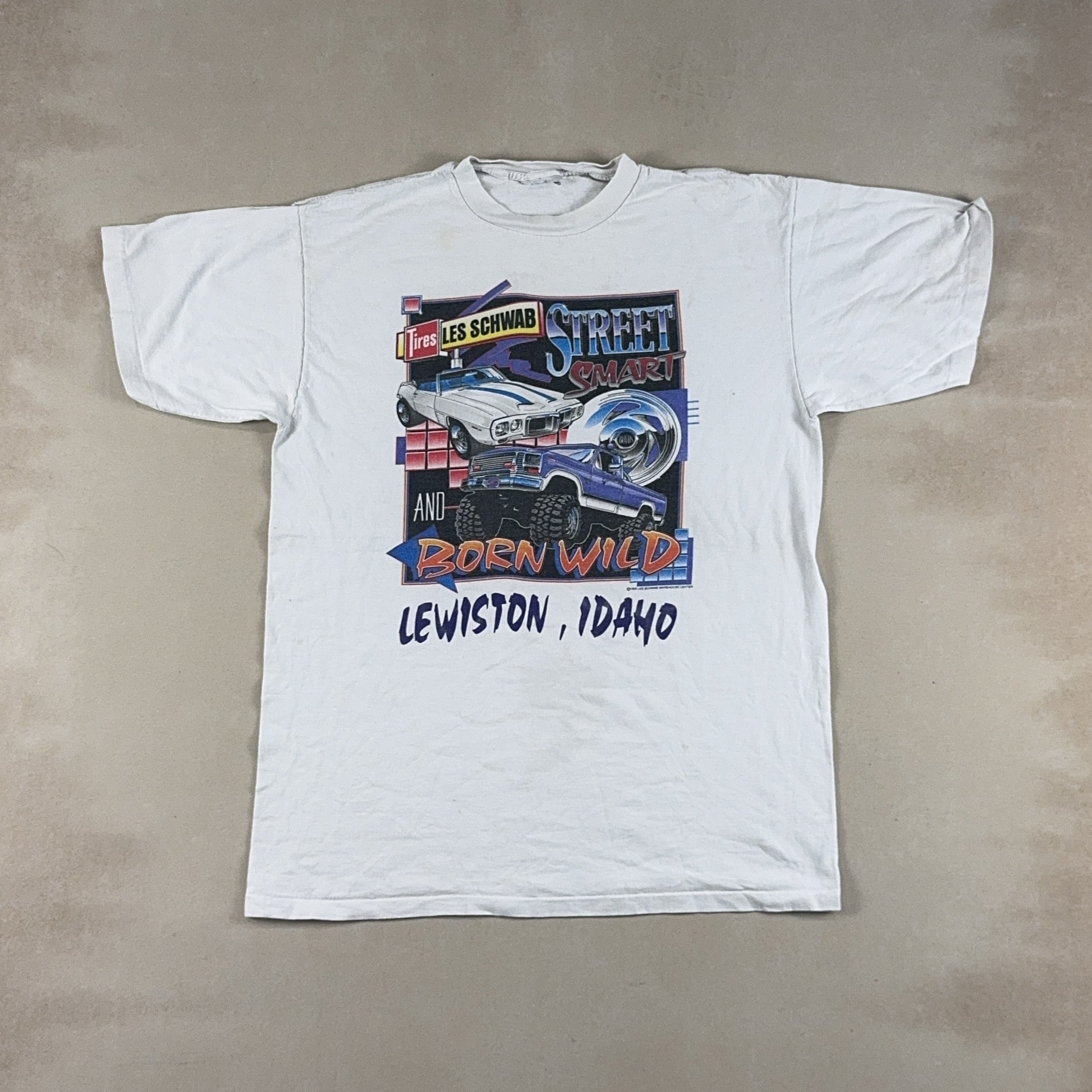 LES SCHWAB TEE - LARGE