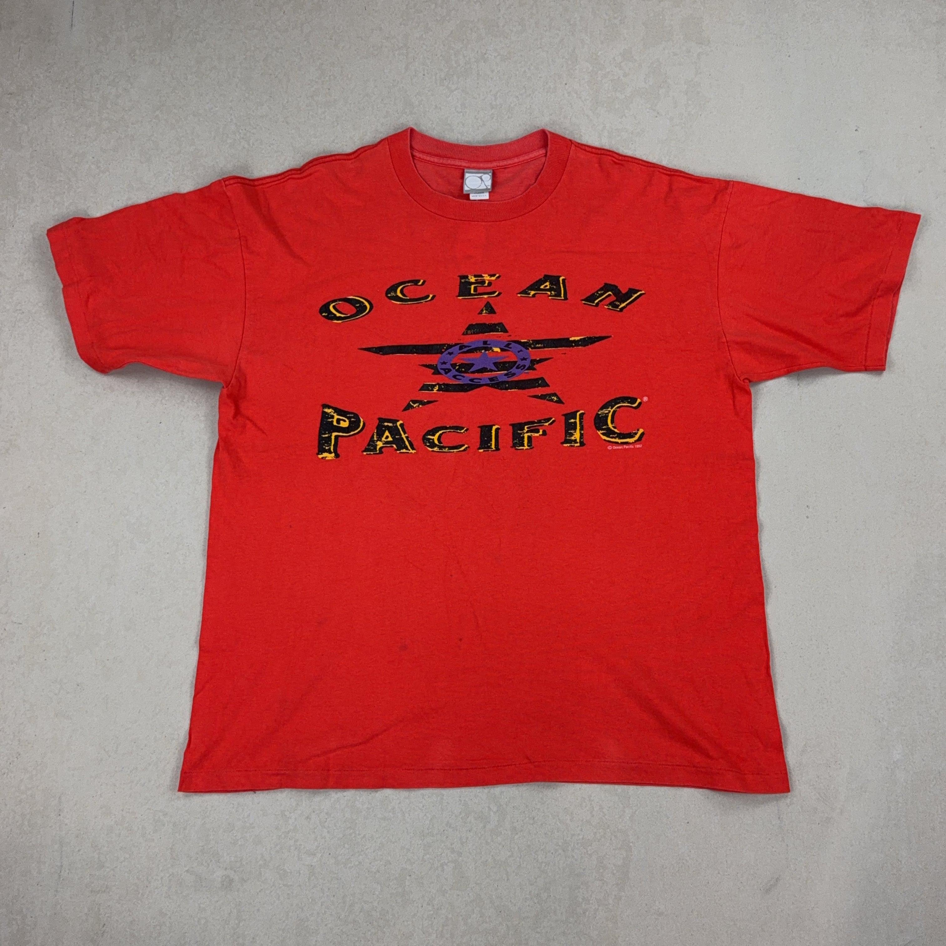 OCEAN PACIFIC TEE - X LARGE