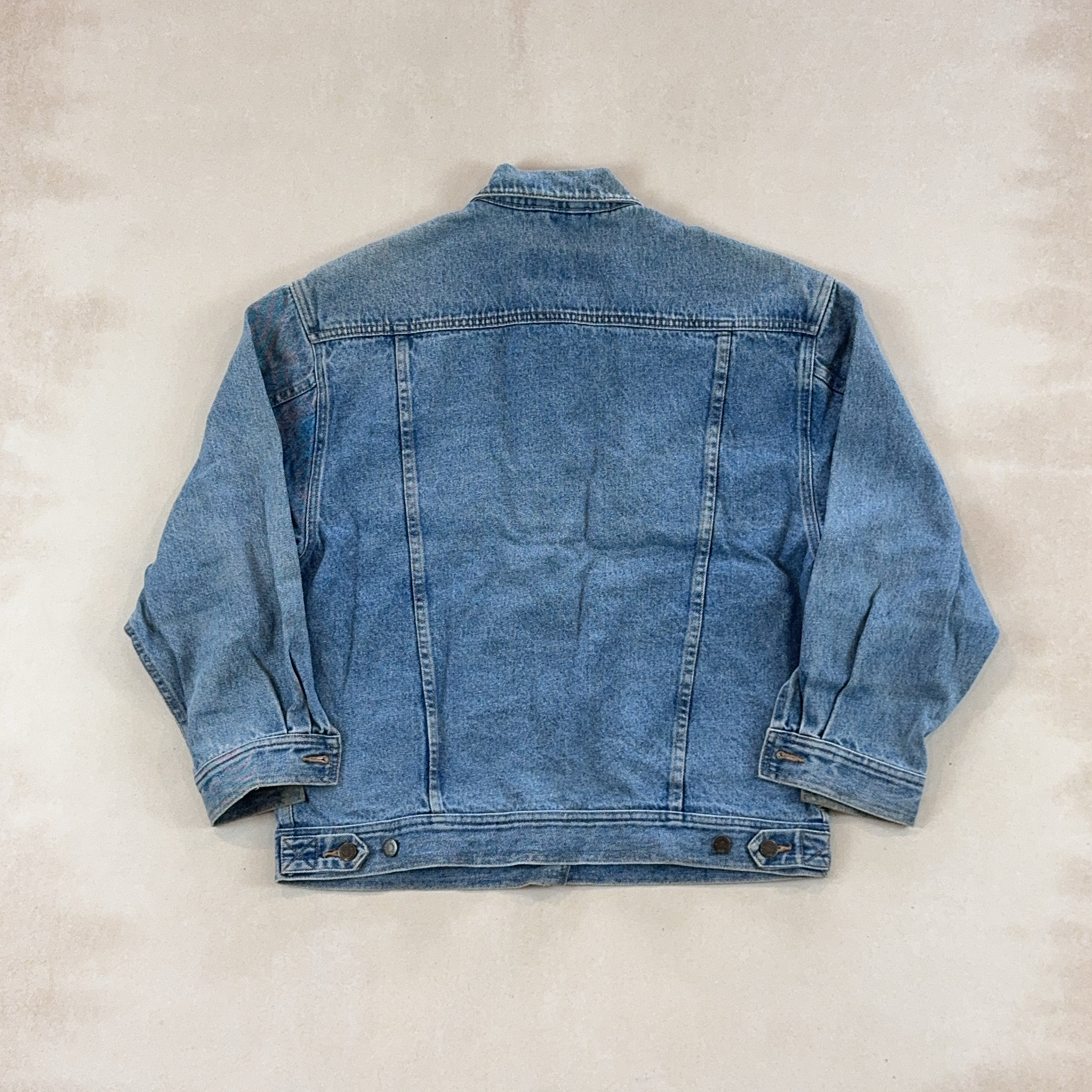 EDDIE BAUER DENIM JACKET - LARGE