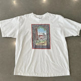 FAT TIRE WHITE VINTAGE TEE X LARGE