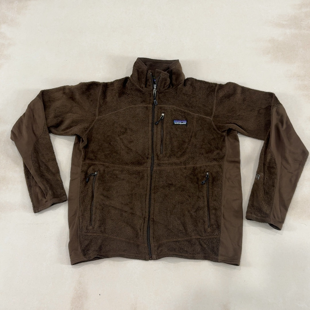 PATAGONIA BROWN PATCH FLEECE - SMALL