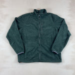 L.L BEAN GREEN FLEECE - LARGE