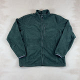 L.L BEAN GREEN FLEECE - LARGE