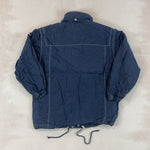 REEBOK NAVY JACKET - LARGE