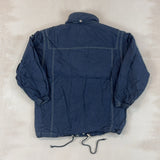 REEBOK NAVY JACKET - LARGE