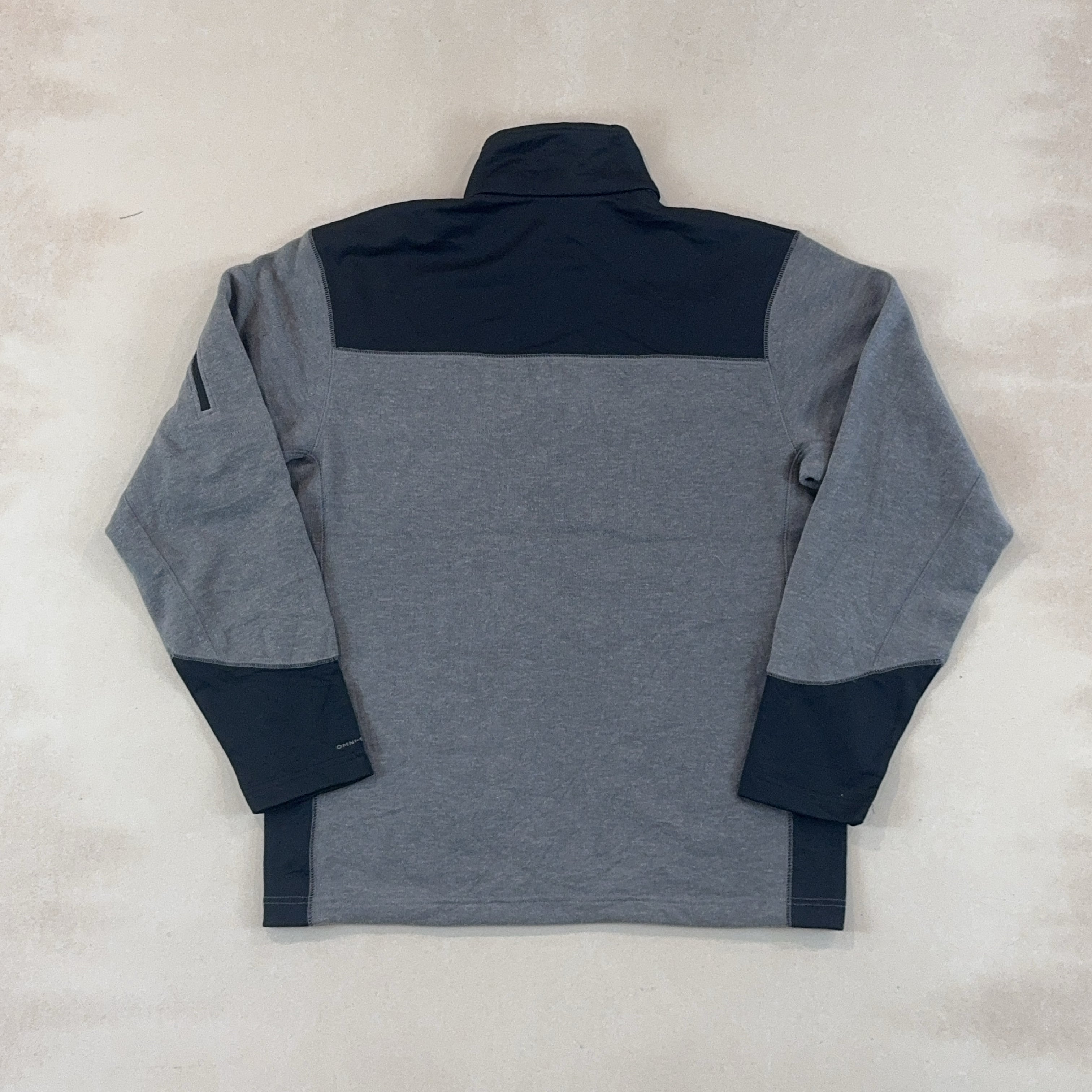 COLUMBIA GREY QUARTER ZIP - MEDIUM