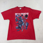 RED GRAPHIC TEE - MEDIUM