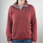 LL BEAN QUARTER ZIP - SMALL