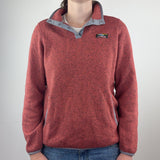 LL BEAN QUARTER ZIP - SMALL