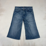 VINTAGE DENIM CAPRIS - LARGE